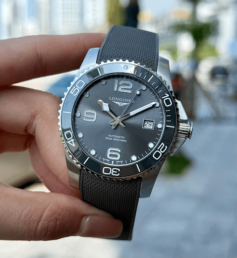 Longines HydroConquest Grey Ceramic L3.781.4.76.9